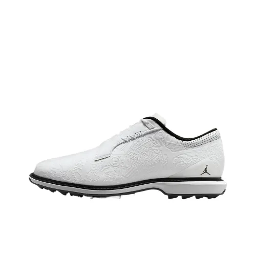 Jordan ADG 5 Low Top Golf Shoes Unisex White Width