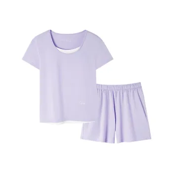 MIIOW Cool One Summer Series Pajama Set Women's Light Purple