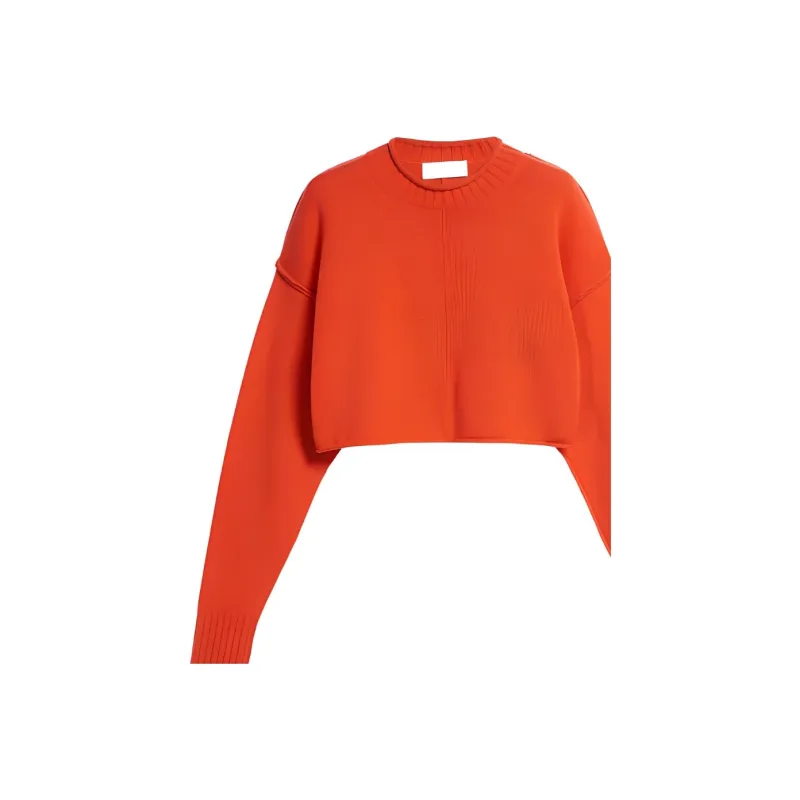 SportMax Cashmere Sweaters Women's Orange-4