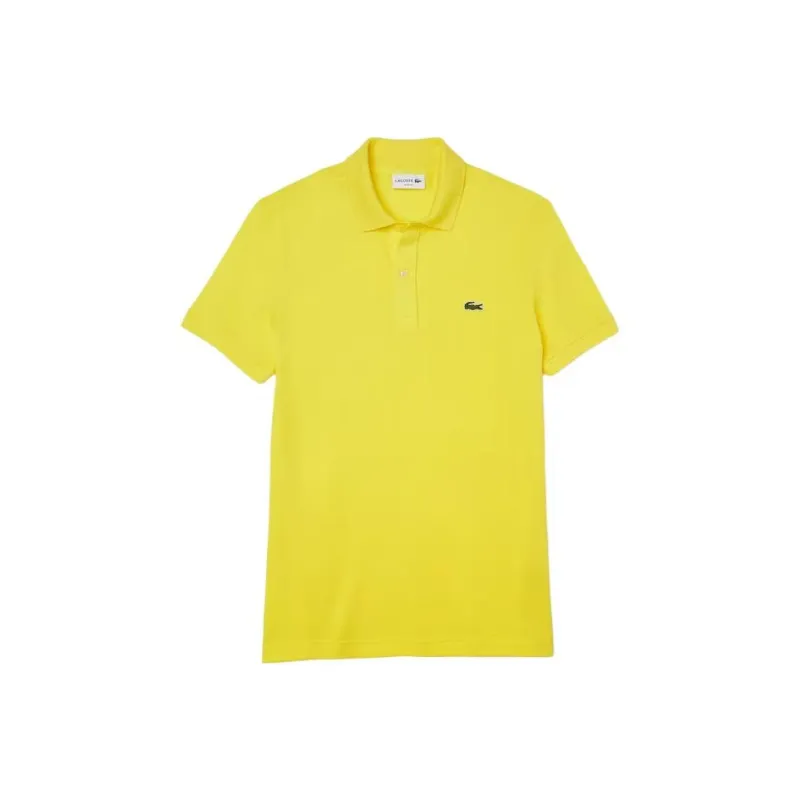 LACOSTE Polo Shirt Men's Bean Yellow-0