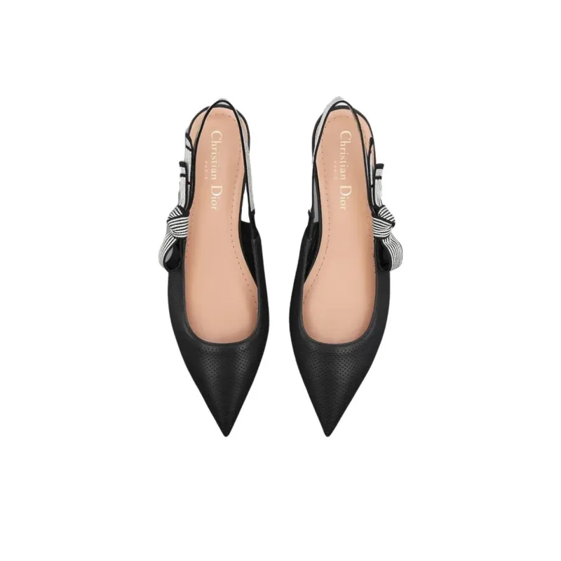 DIOR Toujours Casual Single Shoes Women's Black-3