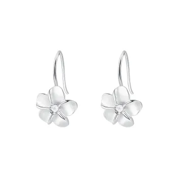 QUIET LOVE S925 Silver Stud Ear Hook Women's