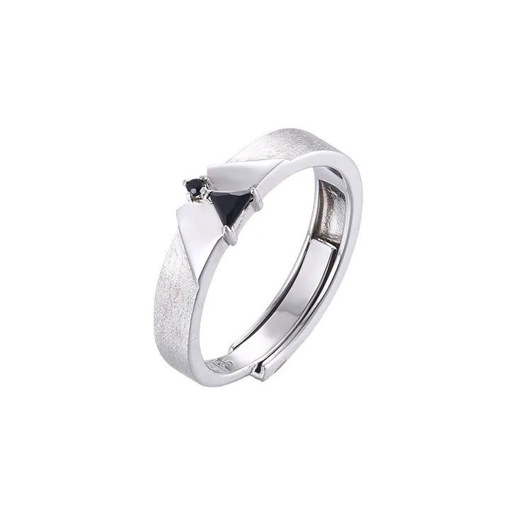 HUAYA 925 Sterling Silver Rings Men's-0