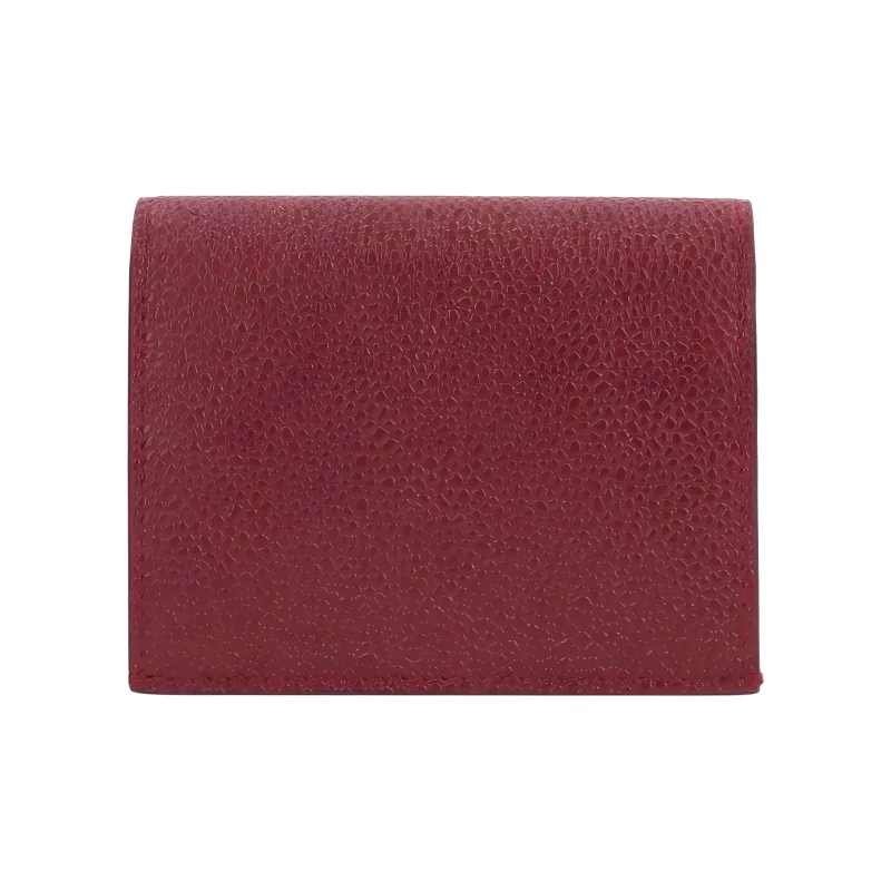 THOM BROWNE Stripe Detailed Bi Fold Cardholder-0