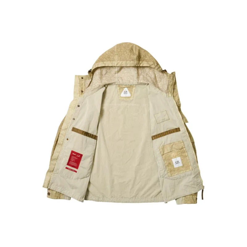 PALACE X C.P. Company 50 Fili Heavy Mixed Hooded Jacket-1