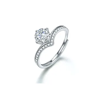 PEARL QUEEN S925 Silver Rings Women's