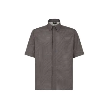 FENDI Short sleeve Silk Shirt
