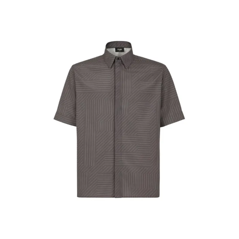 FENDI Short sleeve Silk Shirt-0