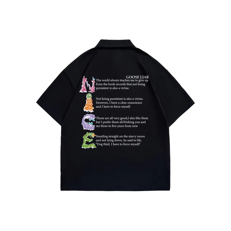 GOOSELIAR T-Shirt Polo Shirt Unisex-6