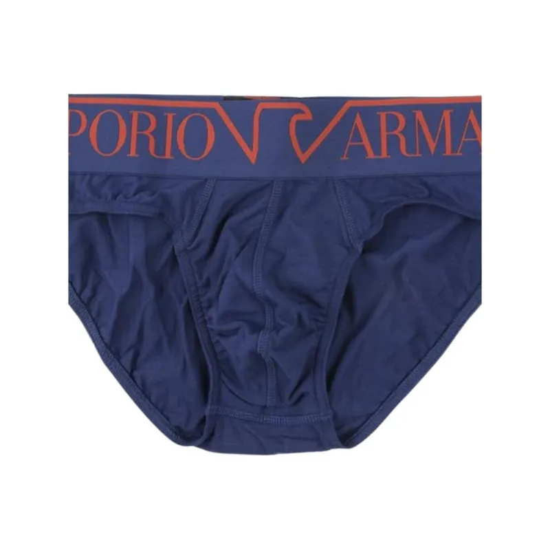 EMPORIO ARMANI SS25 Underpants Men's 1 Pack Blue-2