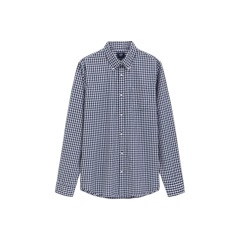 GAP Shirts Men Marine Blue Square-0