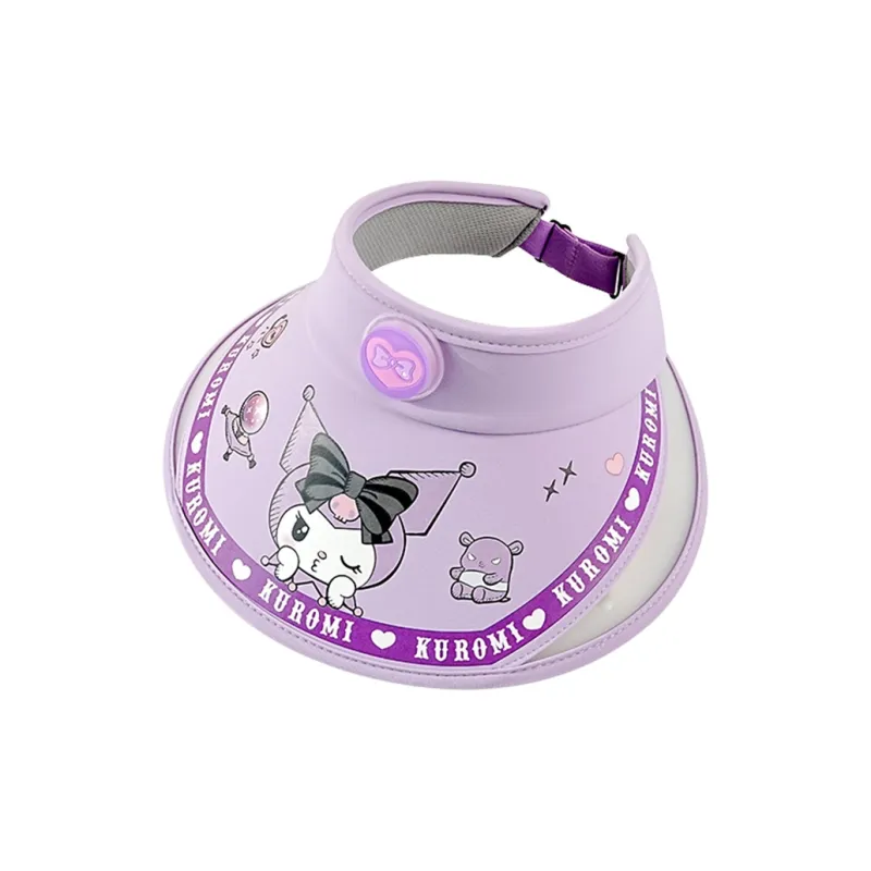 Sanrio Kuromi My Melody Nylon Elastane Sun Protection Hats Kids'-0