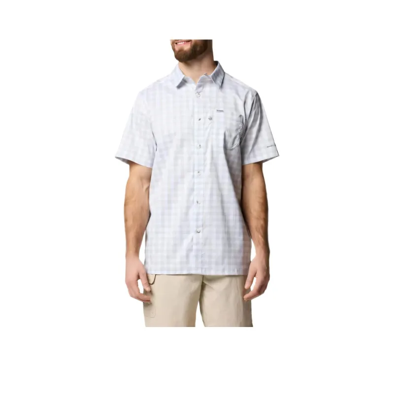 Columbia PFG Super Slack Tide Shirt Men's Cool Gray-0