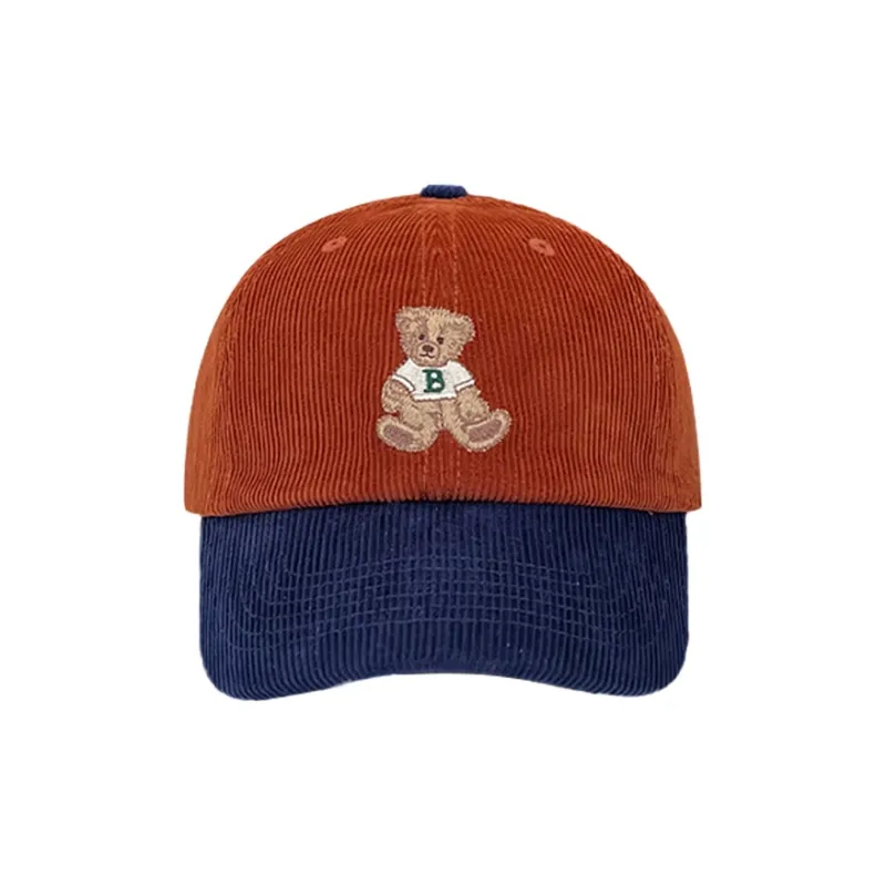Yalu Preferred Corduroy Baseball Caps Unisex-11