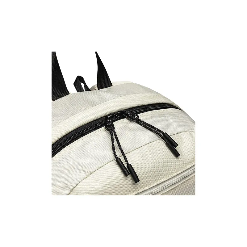 CHAOJIANTA Nylon Backpack Unisex Light Beige White-4