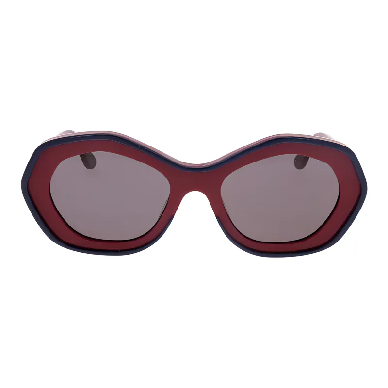 MARNI Irregular Shape Sunglasses Unisex Red-0