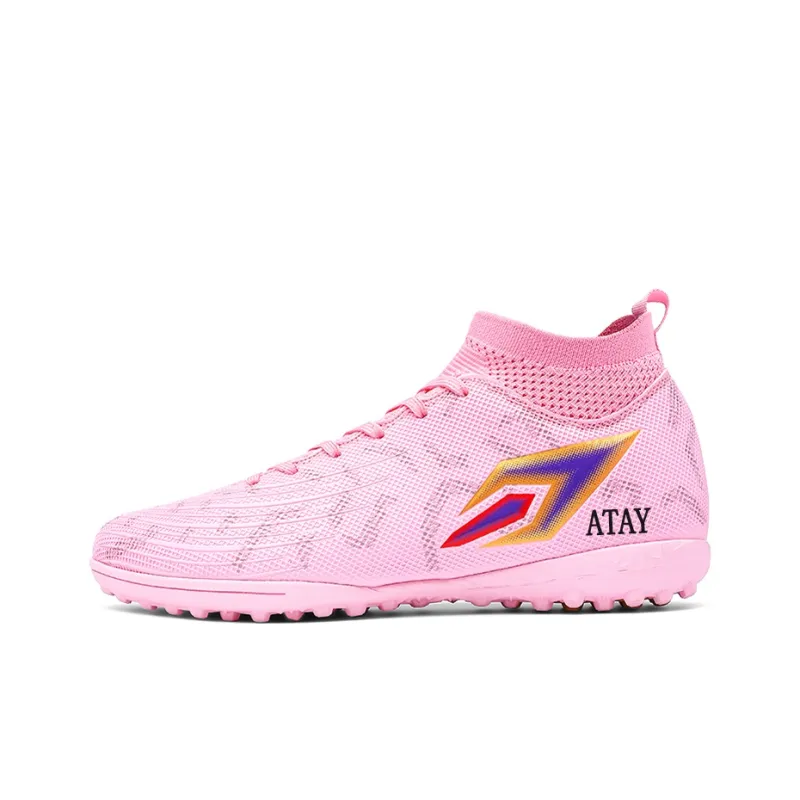 ATAY AG Rubber Short Studs TF Rubber Broken Studs Soft Ground Firm Ground Anti Slip Wear Resistant Soccer Shoes Unisex-5