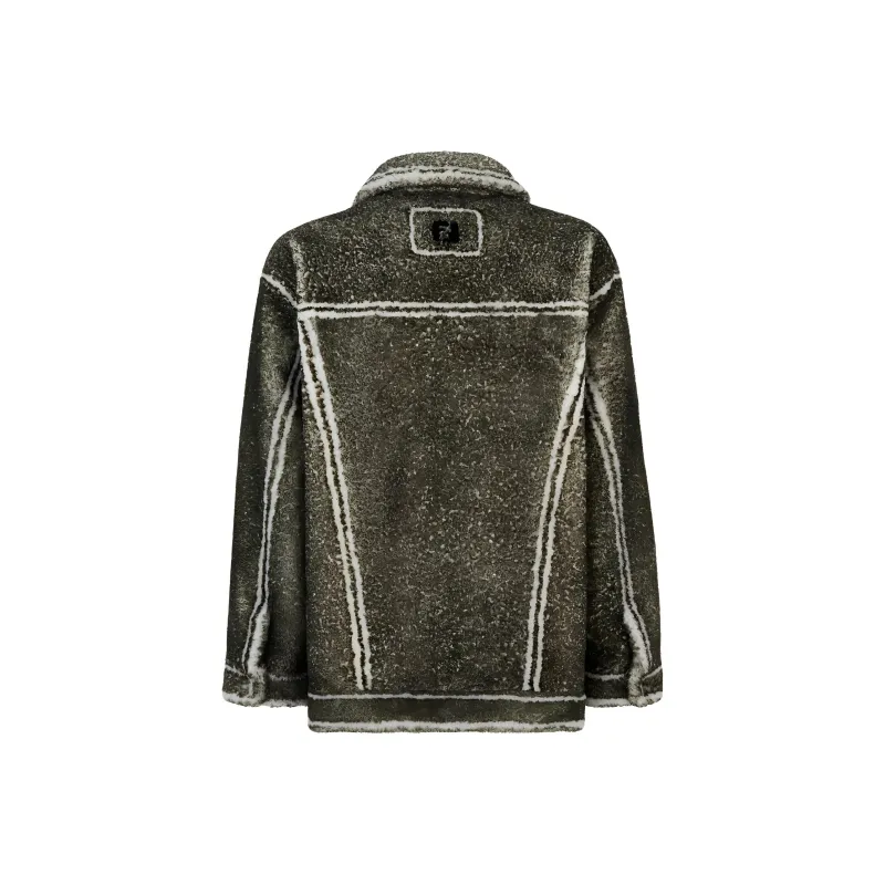 FENDI Jackets Coats Men's Green-1