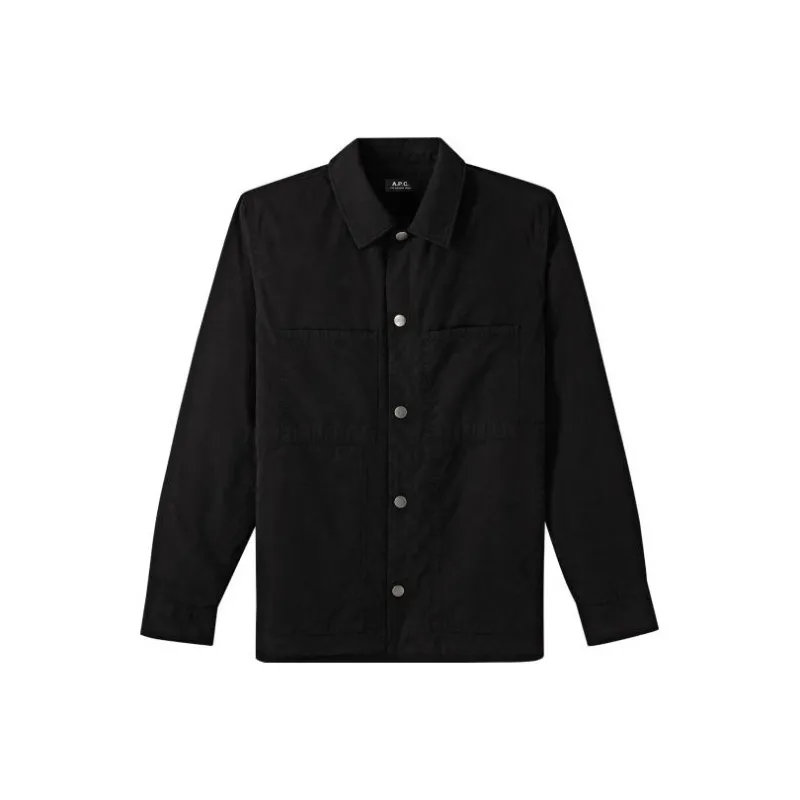 A.P.C Shirts Men Black-0