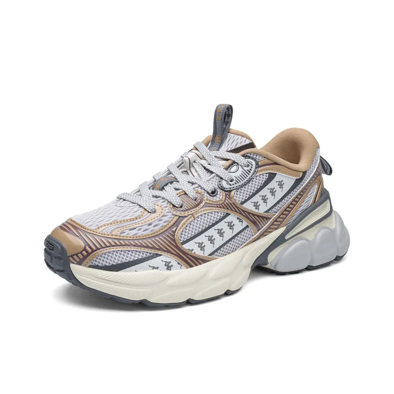 Kappa Anti-Slip Wear-Resistant Low-Top Casual Running Shoes Men's Gray Brown-2