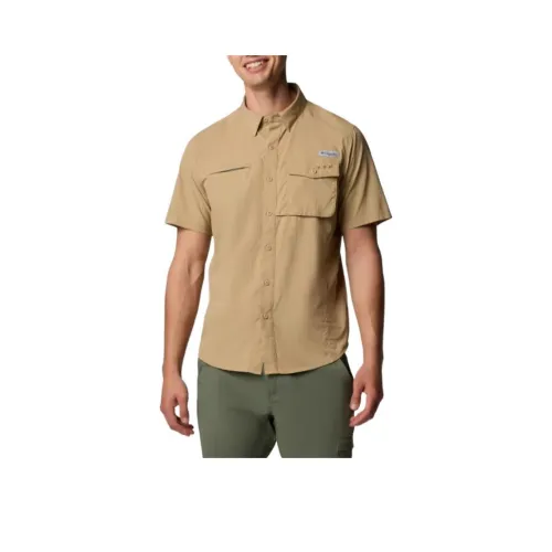 Columbia PFG Wild Cast Shirt Men's Earth Brown