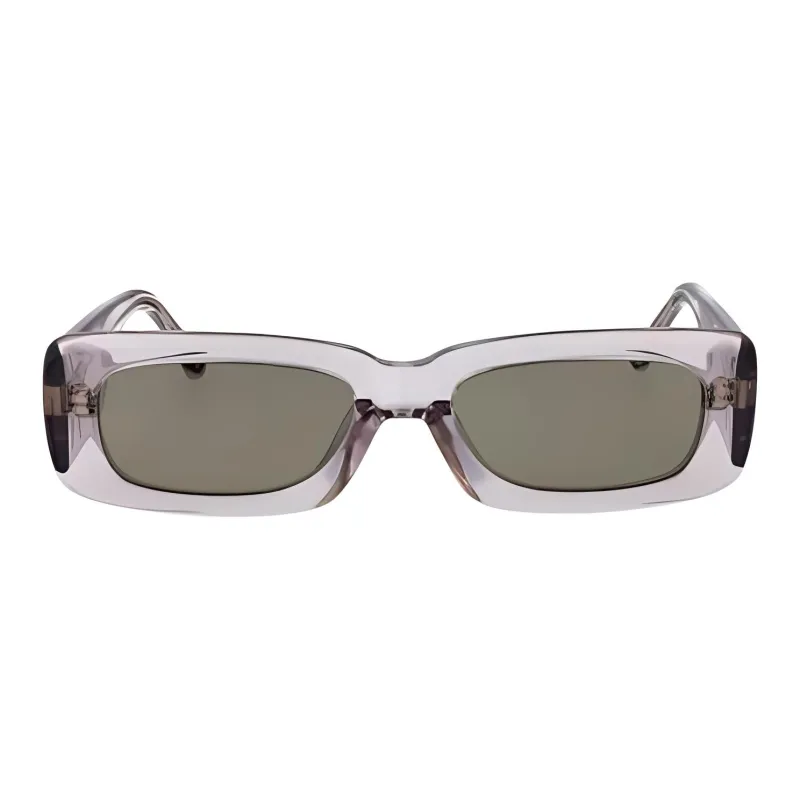 The Attico X Linda Farrow Mini Marfa Rectangle Frame Sunglasses-1