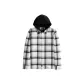 Milk White Plaid