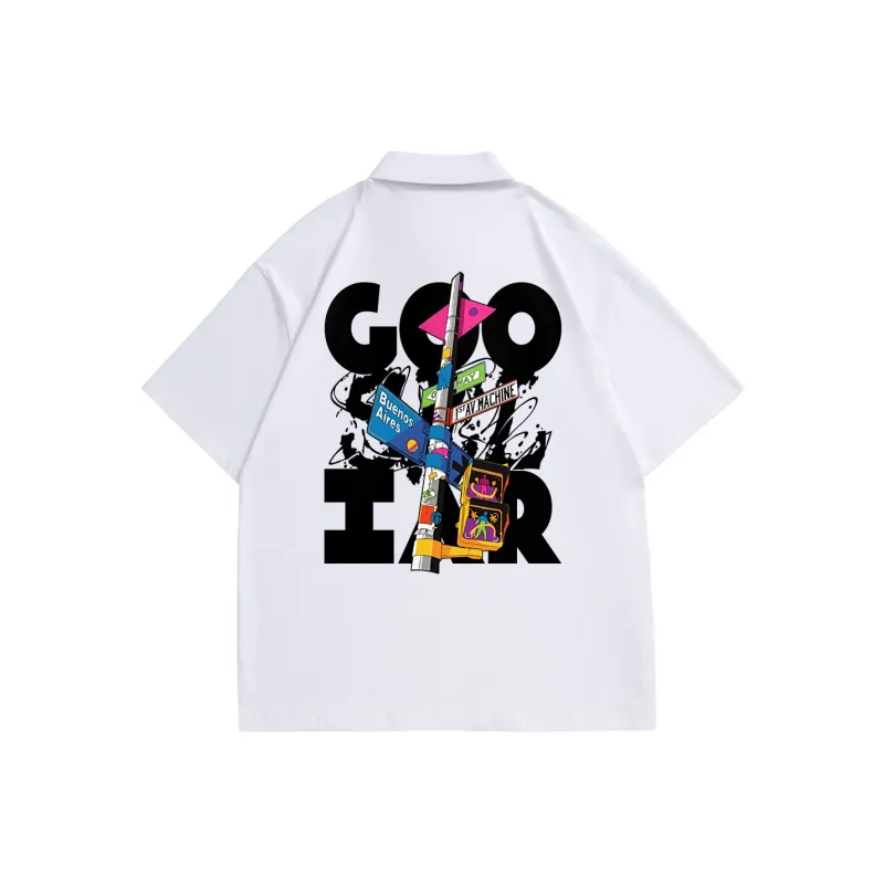 GOOSELIAR Top T-Shirt Polo Shirt Unisex-0