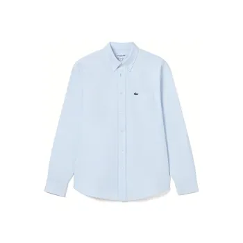 LACOSTE FW23 Shirt Men's Light Blue