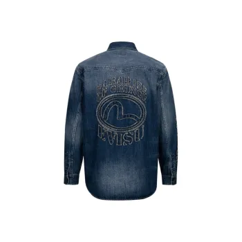EVISU Appliqué detail Denim Shirt