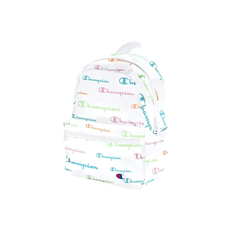 Champion Polyester Backpack Mini Unisex White-1