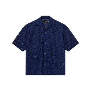 Needles Lace Cloth Cabana Shirt