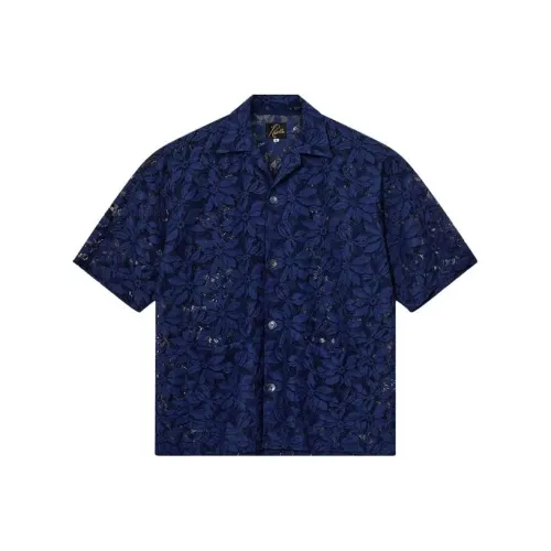 Needles Lace Cloth Cabana Shirt