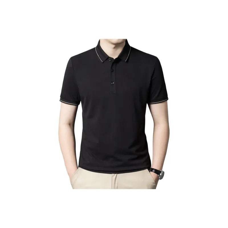 SUNDANCE Skin Friendly Breathable Polo Shirt Men's-0