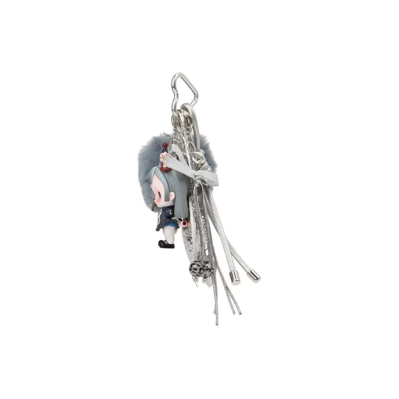 [Set Scenery & Resculpt] POP MART TinyTiny Opening Collection Key Of Balance, Plush, Heart, Keychain Hang Tag Box 15cm-3