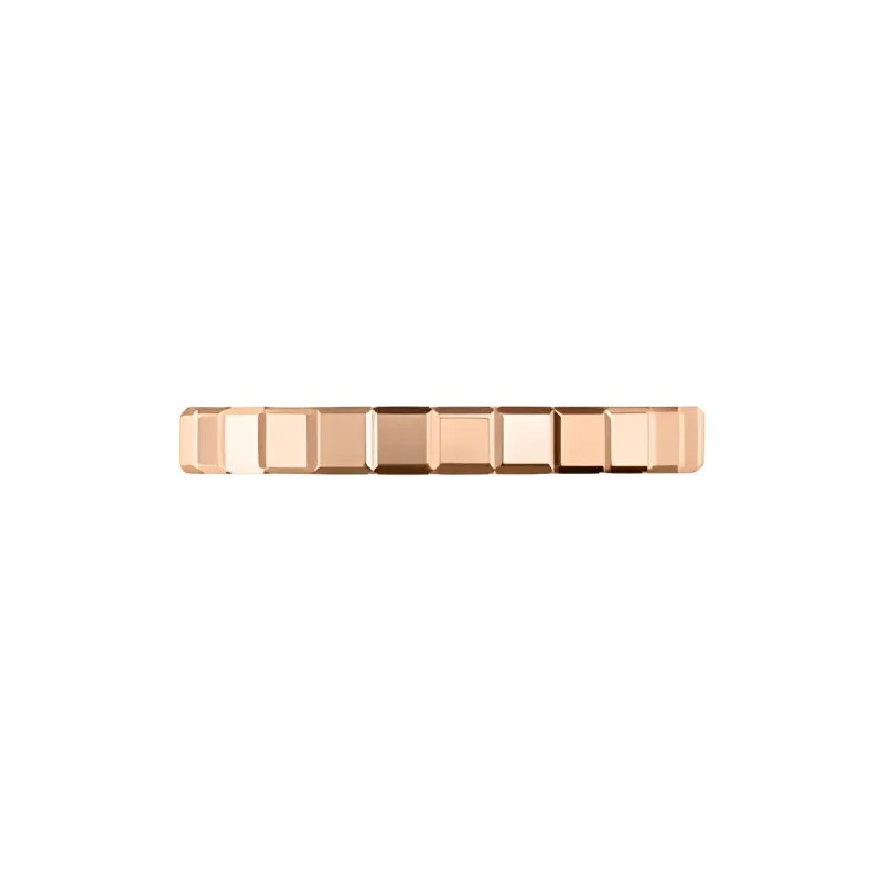 Chopard 18kt Rose Gold Ice Cube Pure Diamond Ring-1
