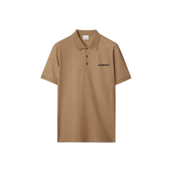 Burberry SS24 Polo Shirt Men's Camel