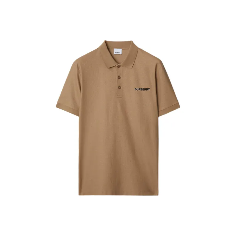 Burberry SS24 Polo Shirt Men's Camel-0