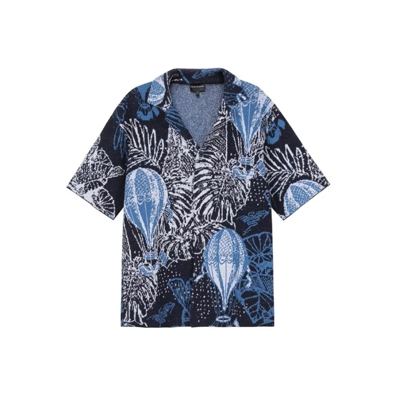 EMPORIO ARMANI Shirt Men's Dark Blue-0