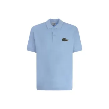 LACOSTE Polo Shirt Men's Light Blue