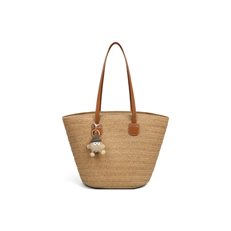 PT'SON PE Tote Underarm Shoulder Bag Regular Women's Khaki-3