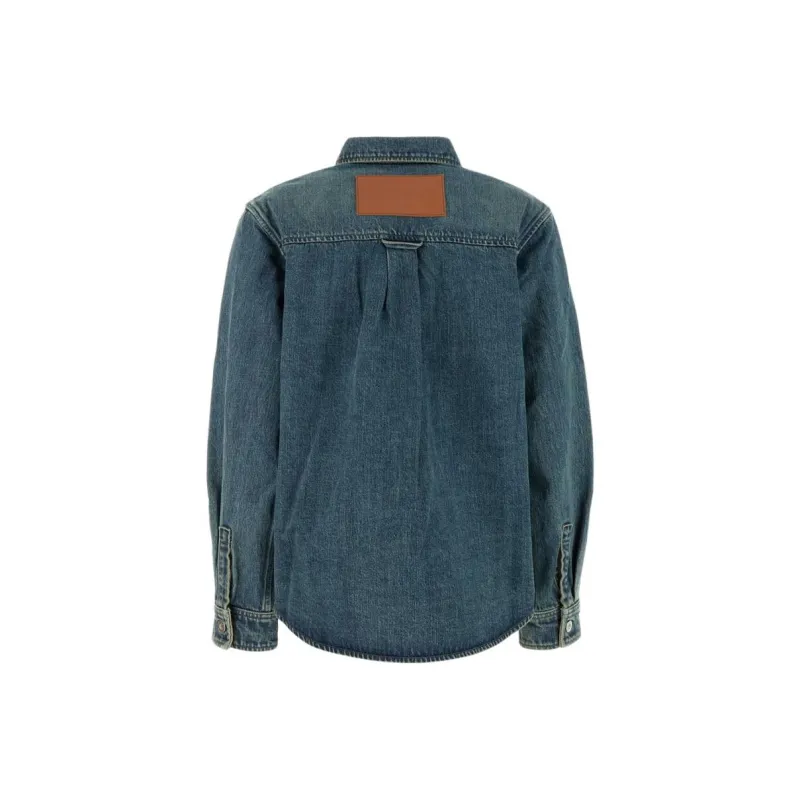JIL SANDER Denim Oversized Shirt-1