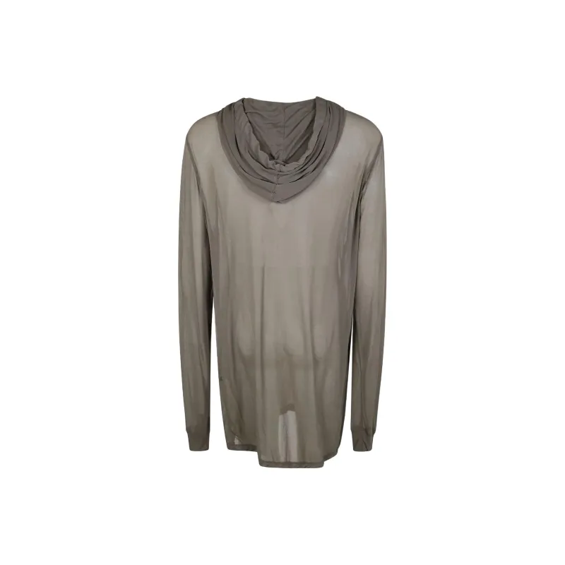 RICK OWENS Semi sheer Hoodie-1