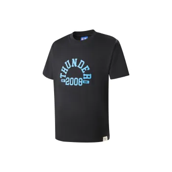 NBA Oklahoma City Thunder SU25 T Shirt Unisex Black