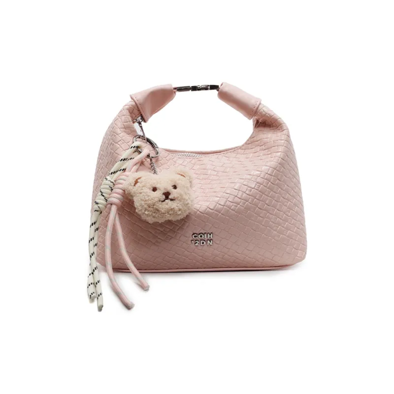 Yalu PU Shoulder Bag, Crossbody Bag, Handbag Women's Black/Ecru/Silver/Blue/Pink-29