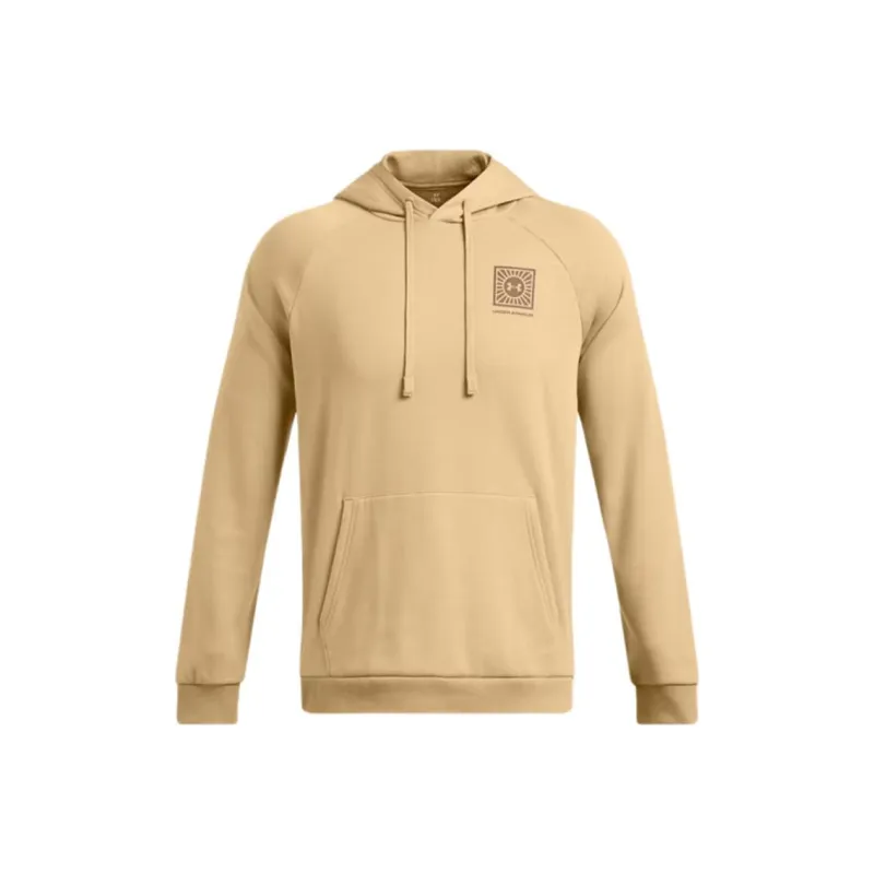 Under Armour Rival Fleece Sweatshirt Men's Camel-0