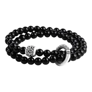 MAGICPOLE Obsidian Bracelets Men's