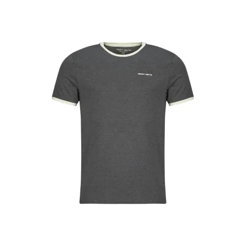 Teddy Smith T Shirts Men Gray