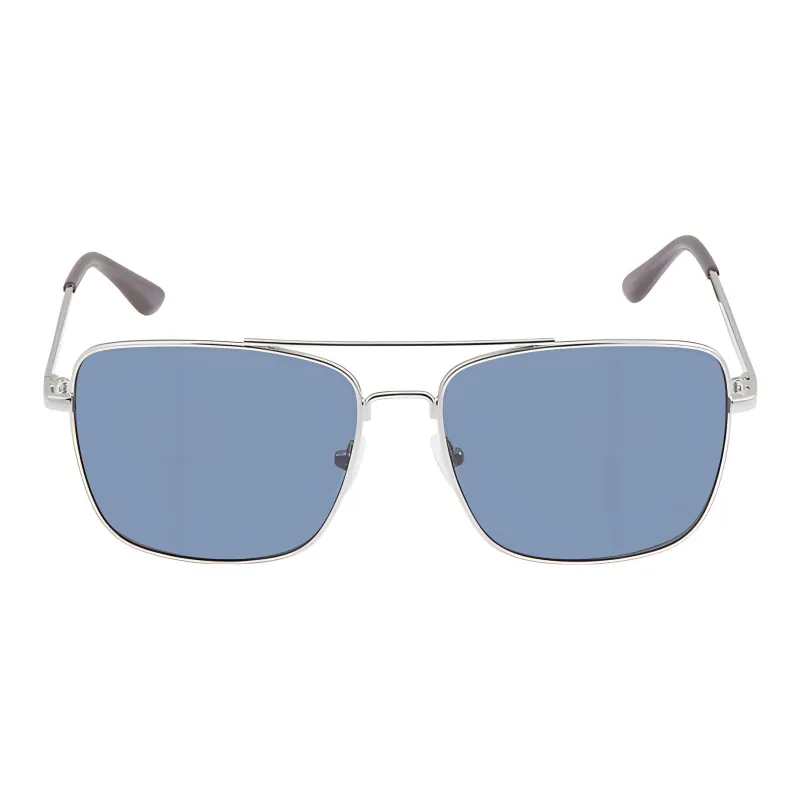 CK/Calvin Klein Metal Aviator Sunglasses Men's Silver-0
