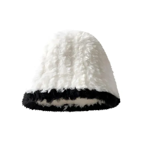 JEANSWEST Plush Yarn Bucket Hats Unisex